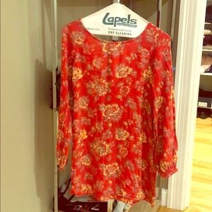 Billabong flora print dress! Size S